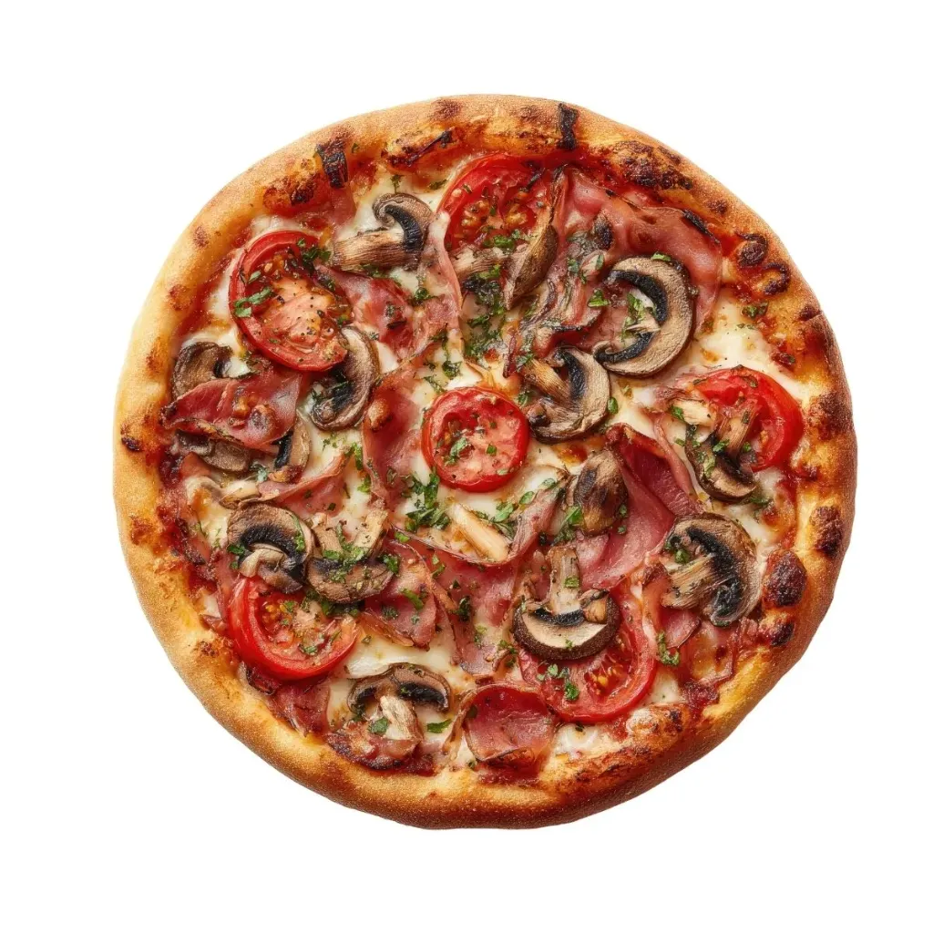 Bacon & Mushroom Pizza