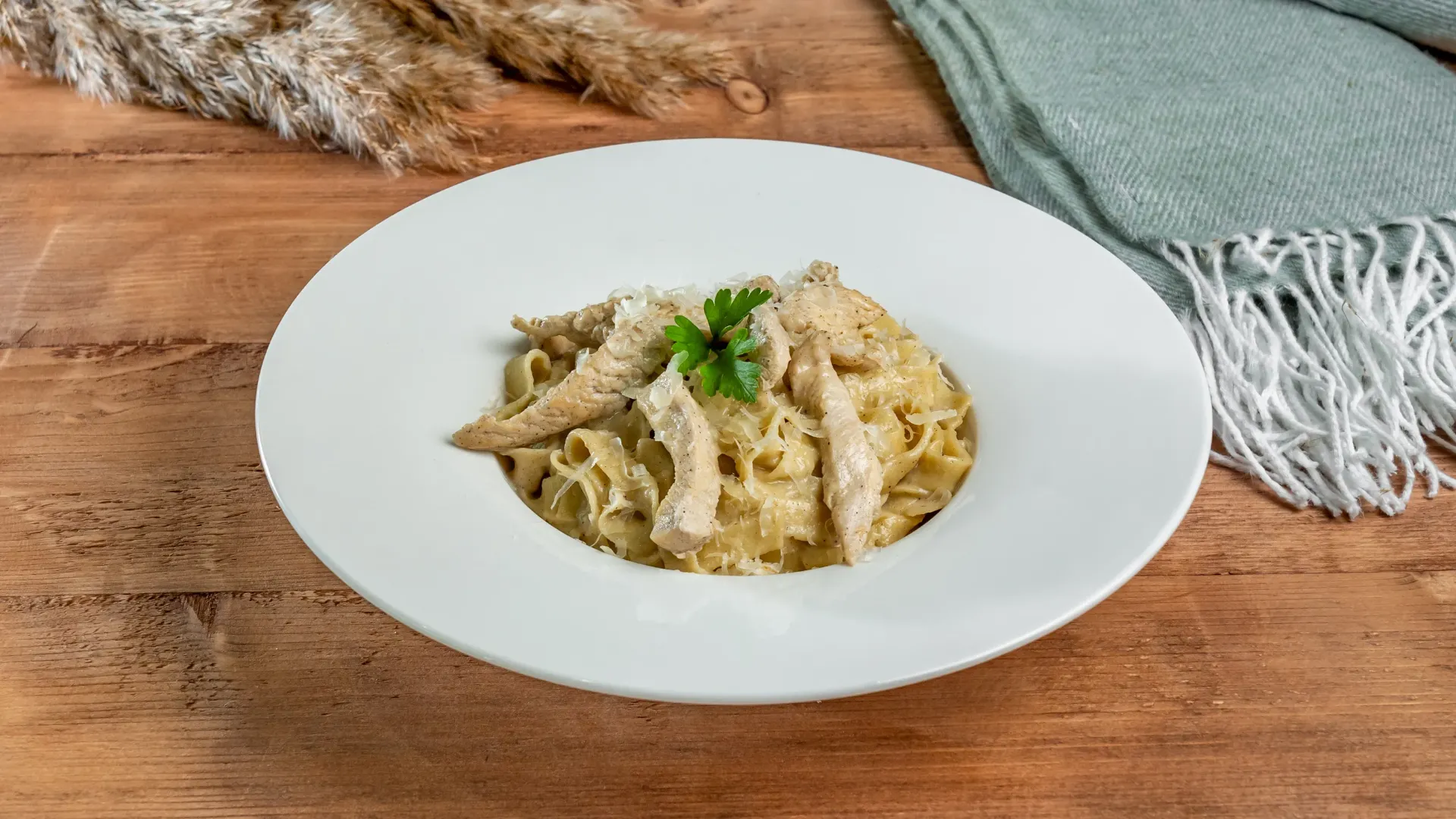 Fettucine White Sauce