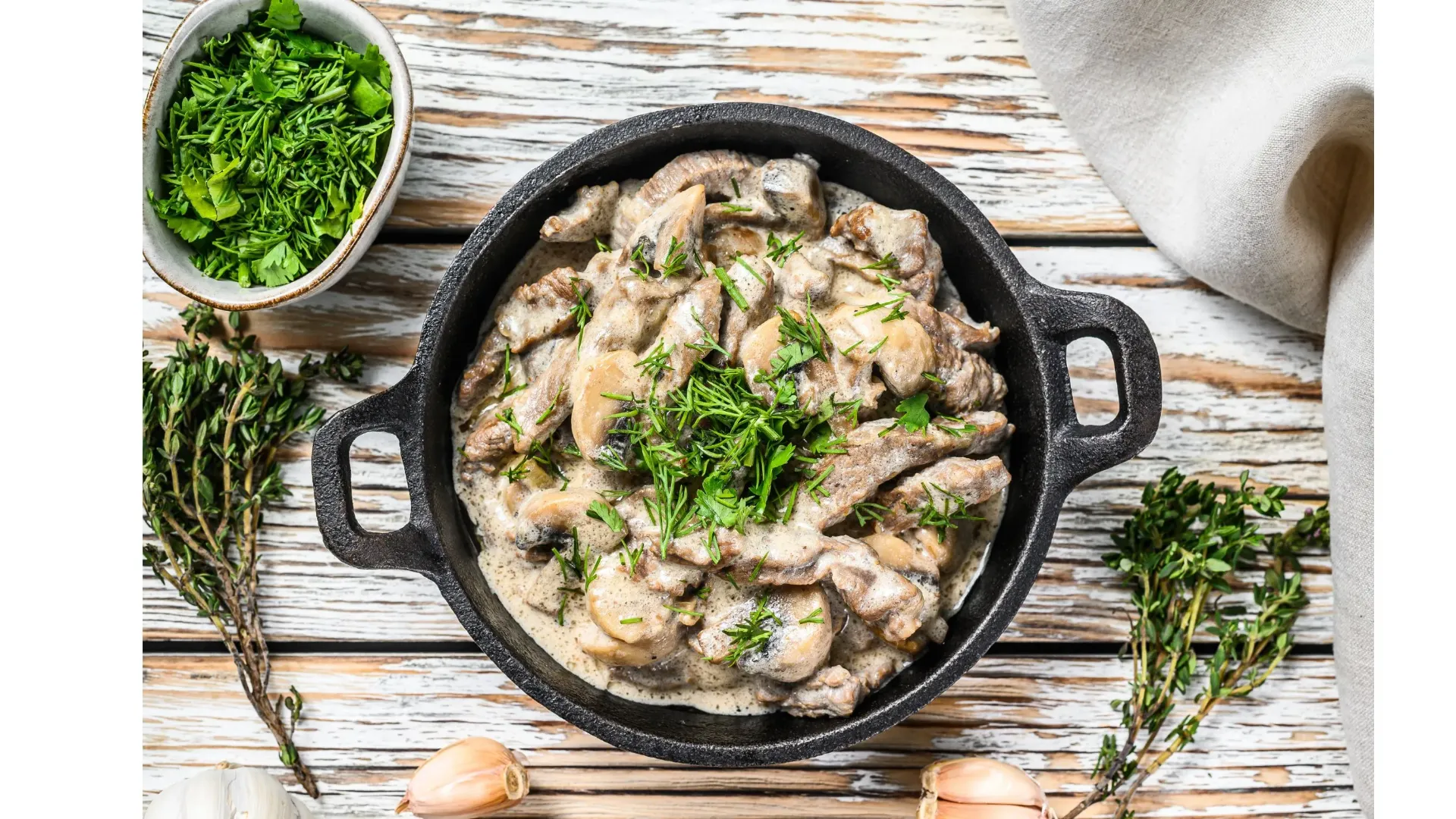 Chicken Stroganoff