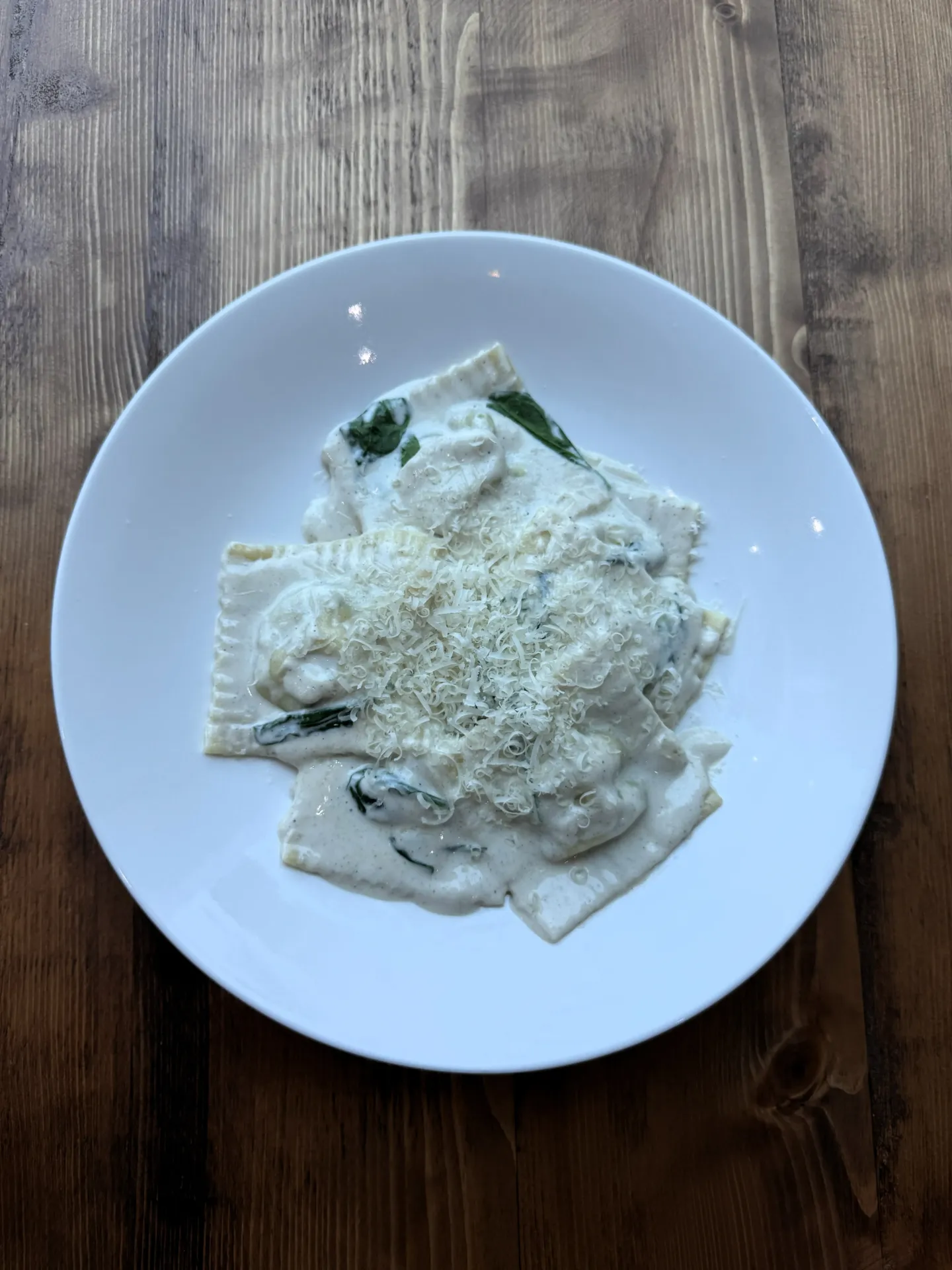 Ravioli Spinach